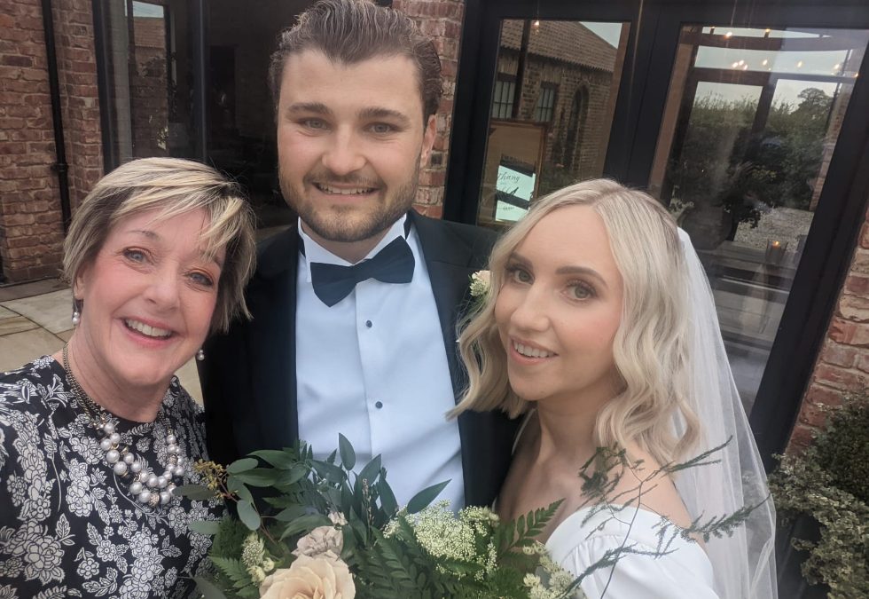 Personal Vows for this Barn Wedding in Thirsk