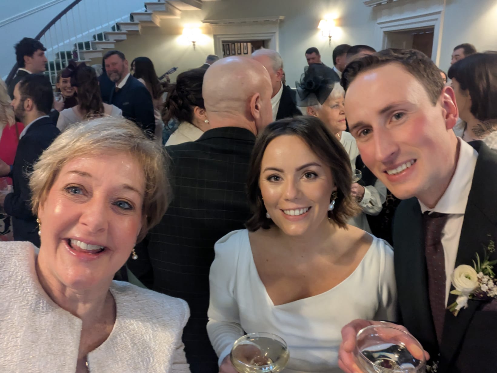 James, Olivia and me